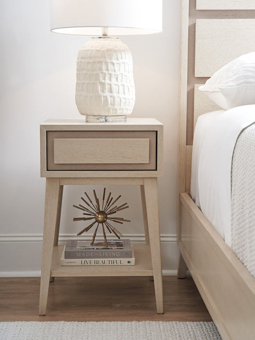 Lexington Furniture Sunset Key Darcey Night Table in Sand Drift