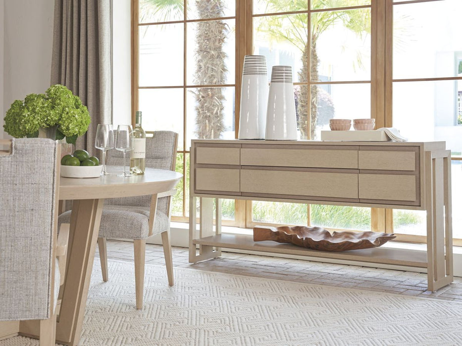 Lexington Furniture Sunset Key Beckley Sideboard in Sand Drift