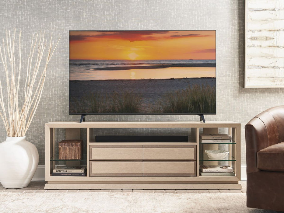 Lexington Furniture Sunset Key Carson Media Console in Sand Drift
