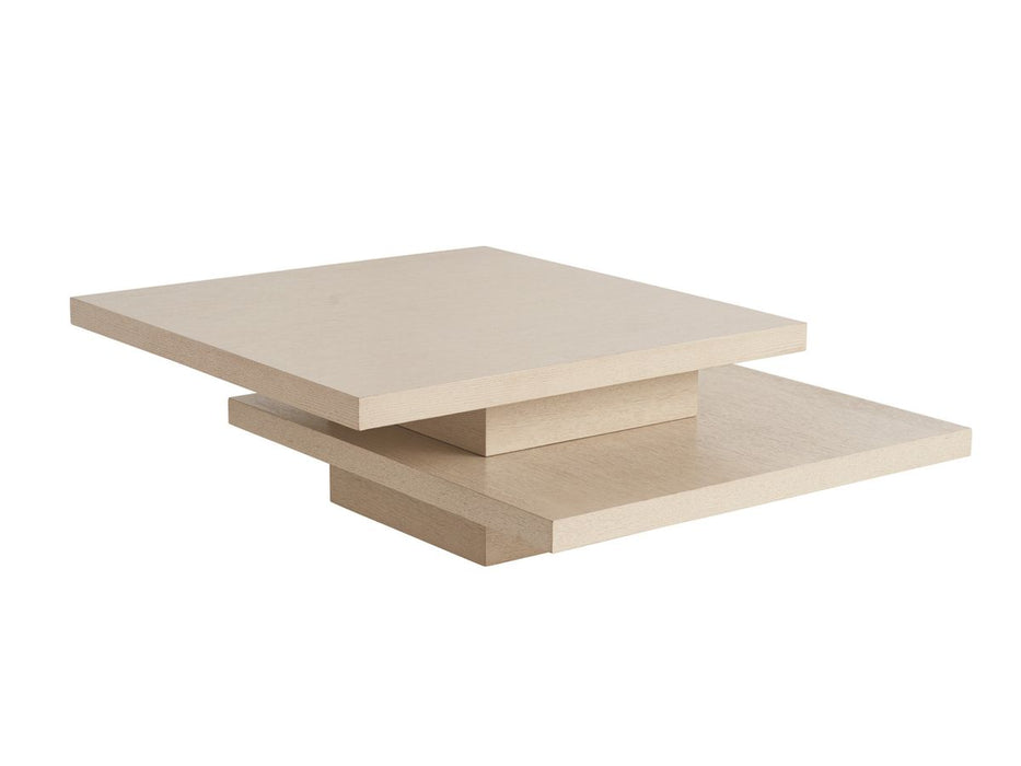 Lexington Furniture Sunset Key Prescott Square Cocktail Table in Sand Drift image