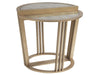 Lexington Furniture Sunset Key Brooke Bunching Accent Tables in Sand Drift image