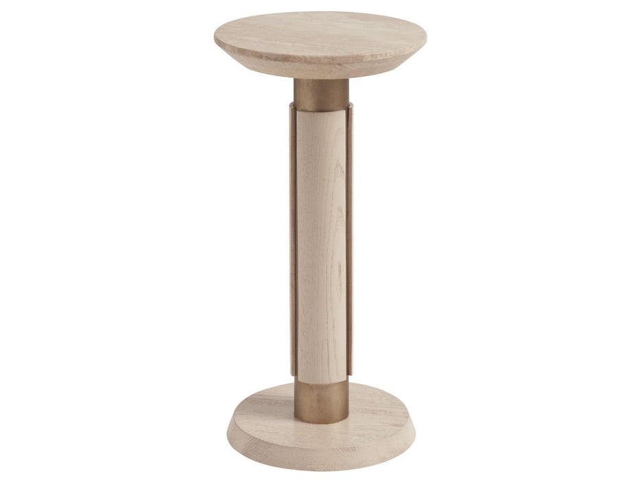 Lexington Furniture Sunset Key Carver Accent Table in Sand Drift image