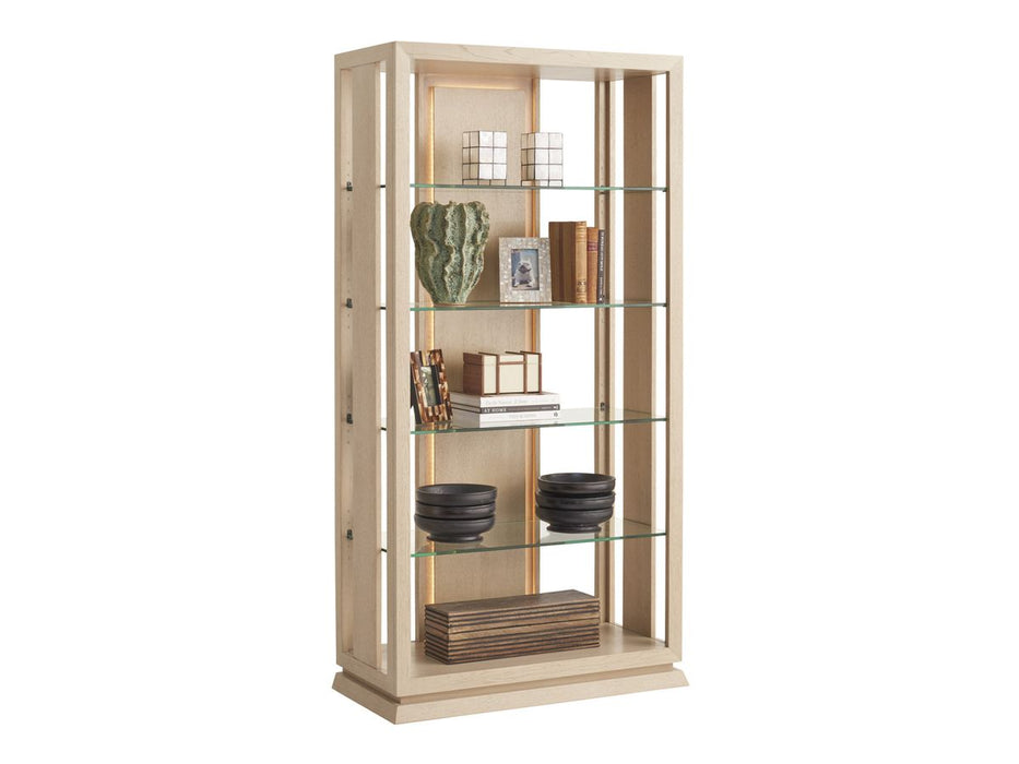 Lexington Furniture Sunset Key Lancaster Bookcase in Sand Drift image