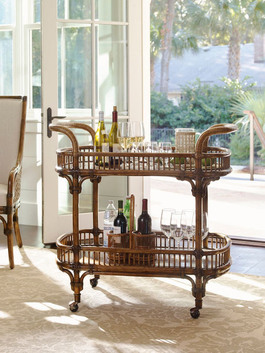 Tommy Bahama Bali Hai Veranda Bar Cart