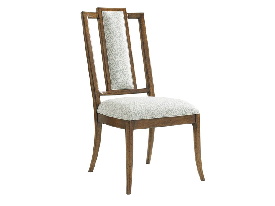 Tommy Bahama Bali Hai St. Barts Splat Back Side Chair (Set of 2)
