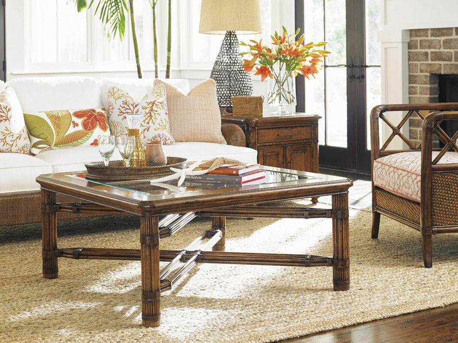 Tommy Bahama Bali Hai Capri Square Cocktail Table image