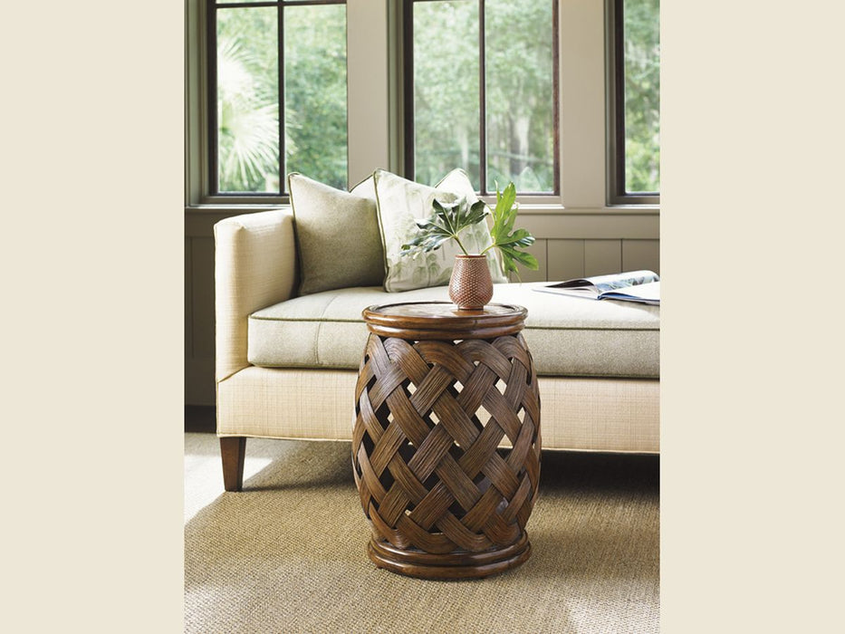 Tommy Bahama Bali Hai Hibiscus Accent Table