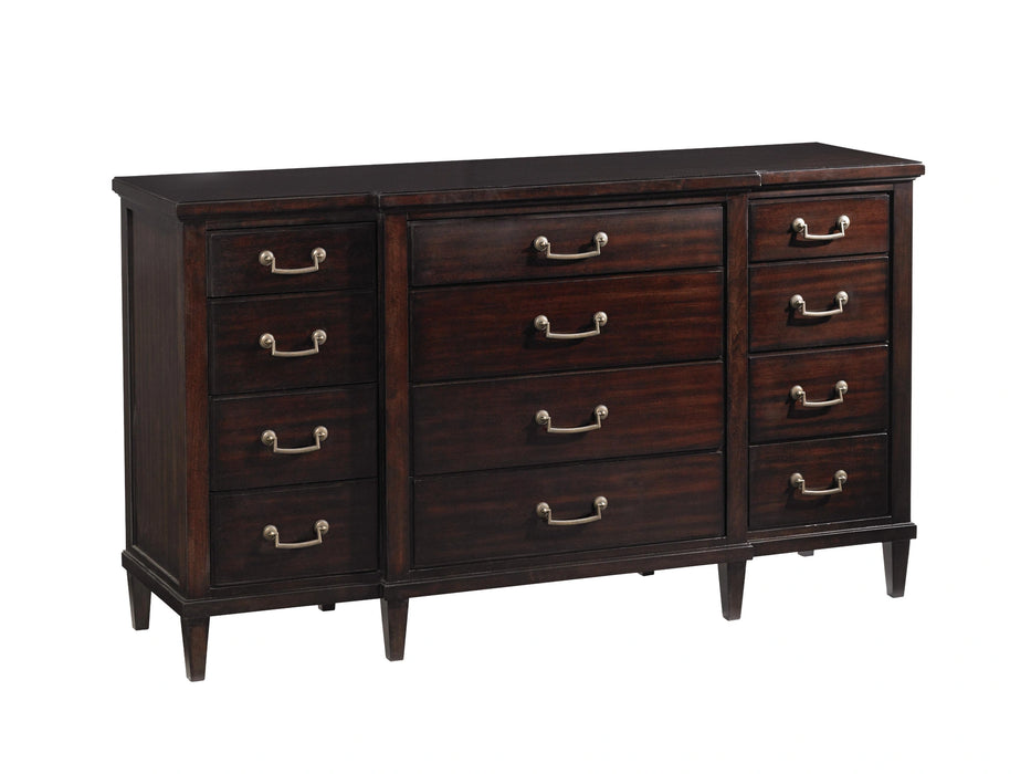 Lexington Furniture Kensington Place Baldwin Triple Dresser in Brentwood