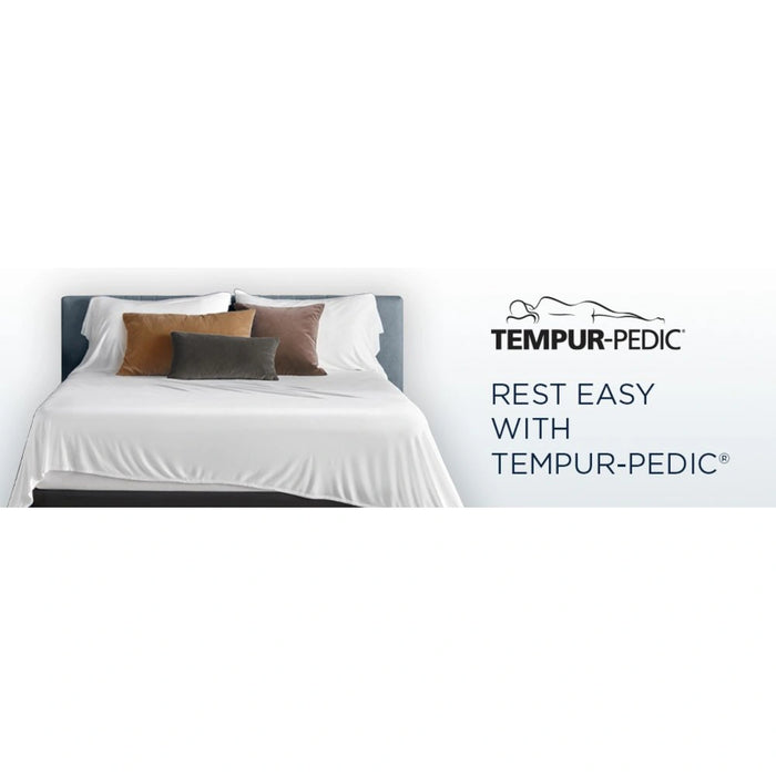 TEMPUR Luxe Egyptian Cotton Pillowcase Set Cool Gray