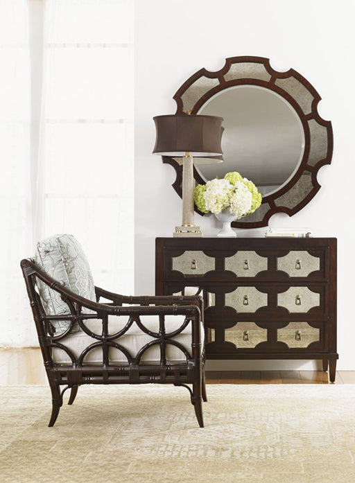 Lexington Furniture Kensington Place Del Mar Round Mirror in Brentwood image