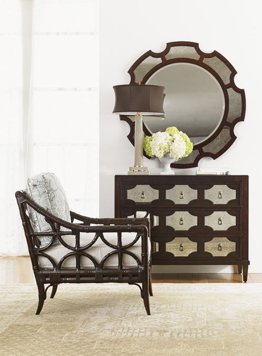 Lexington Furniture Kensington Place Del Mar Round Mirror in Brentwood image