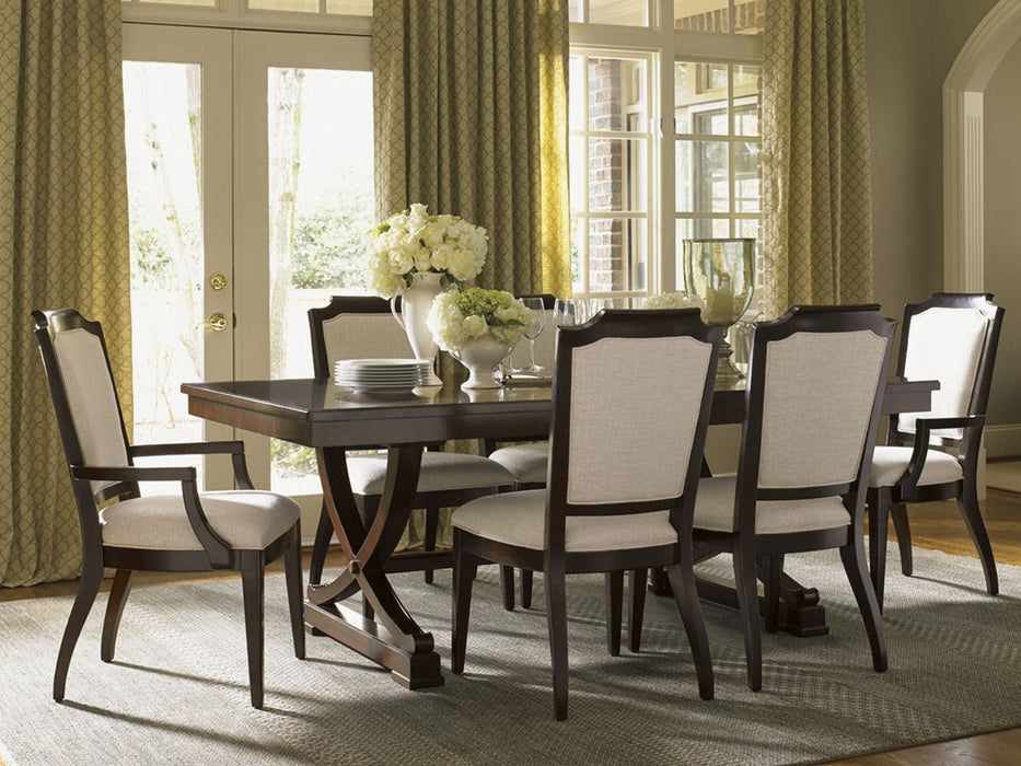 Lexington Furniture Kensington Place Candace Arm Chair in Brentwood (Set of 2)