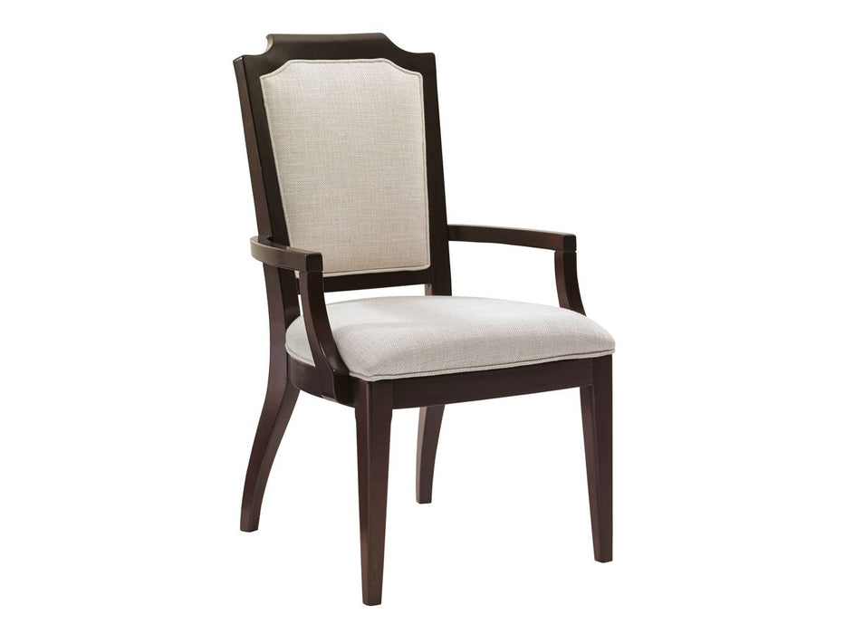 Lexington Furniture Kensington Place Candace Arm Chair in Brentwood (Set of 2)