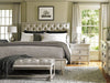 Lexington Oyster Bay Queen Sag Harbor Tufted Upholstered Bed in Distressed image