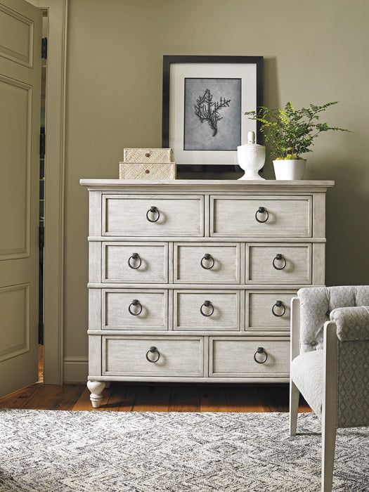 Lexington Oyster Bay Fall River Drawer Chest in Distressed