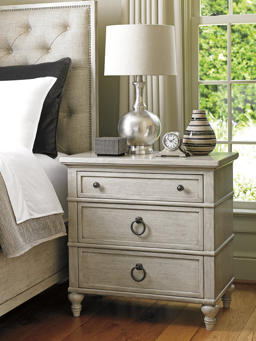 Lexington Oyster Bay Cedarhurst Nightstand in Distressed image