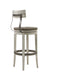 Lexington Oyster Bay Merrick Swivel Bar Stool in Light Oyster Shell (Set of 2) image