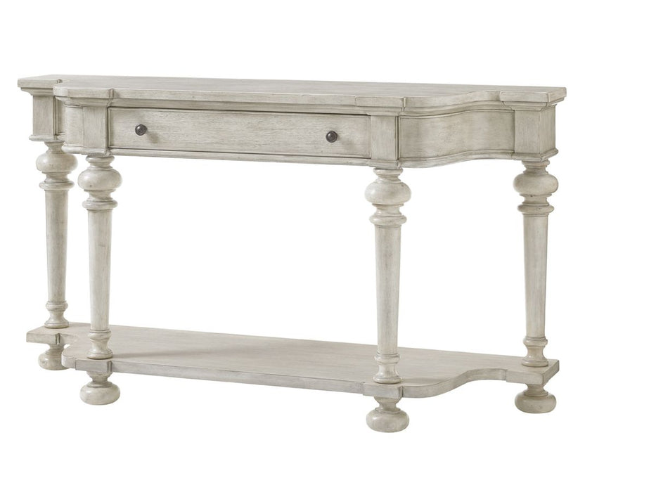 Lexington Oyster Bay Timber Point Sideboard in Light Oyster Shell