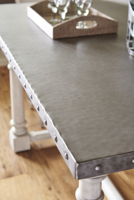 Lexington Oyster Bay Timber Point Sideboard in Light Oyster Shell