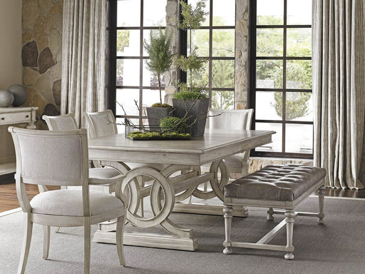 Lexington Oyster Bay Montauk Rectangular Dining Table in Light Oyster Shell image