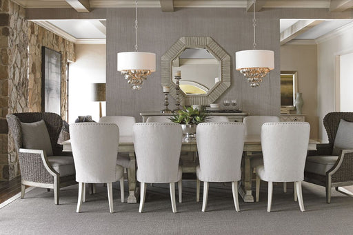 Lexington Oyster Bay Selden Octagonal Mirror in Distressed image