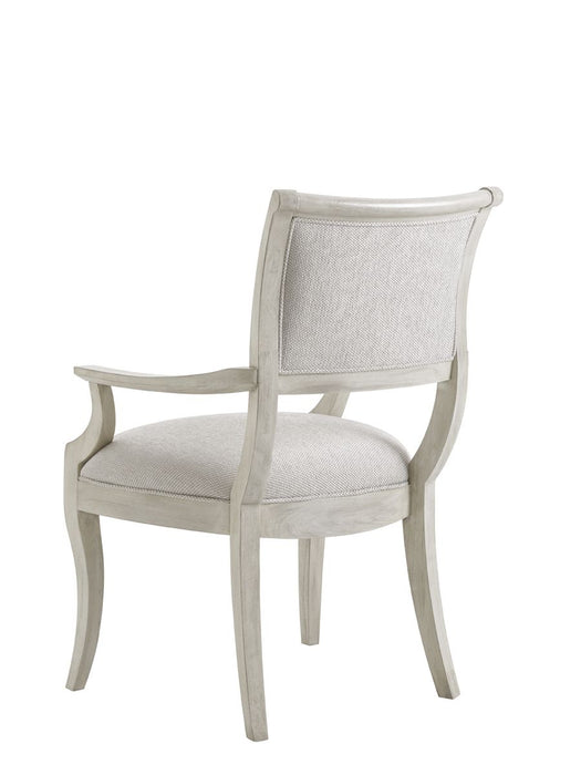 Lexington Oyster Bay Eastport Arm Chair in Light Oyster Shell (Set of 2)