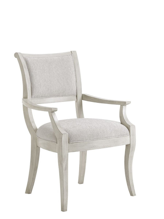 Lexington Oyster Bay Eastport Arm Chair in Light Oyster Shell (Set of 2)