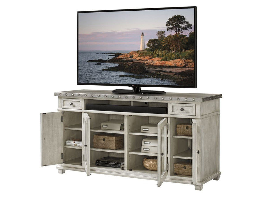 Lexington Oyster Bay Shadow Valley Media Console in Light Oyster Shell image