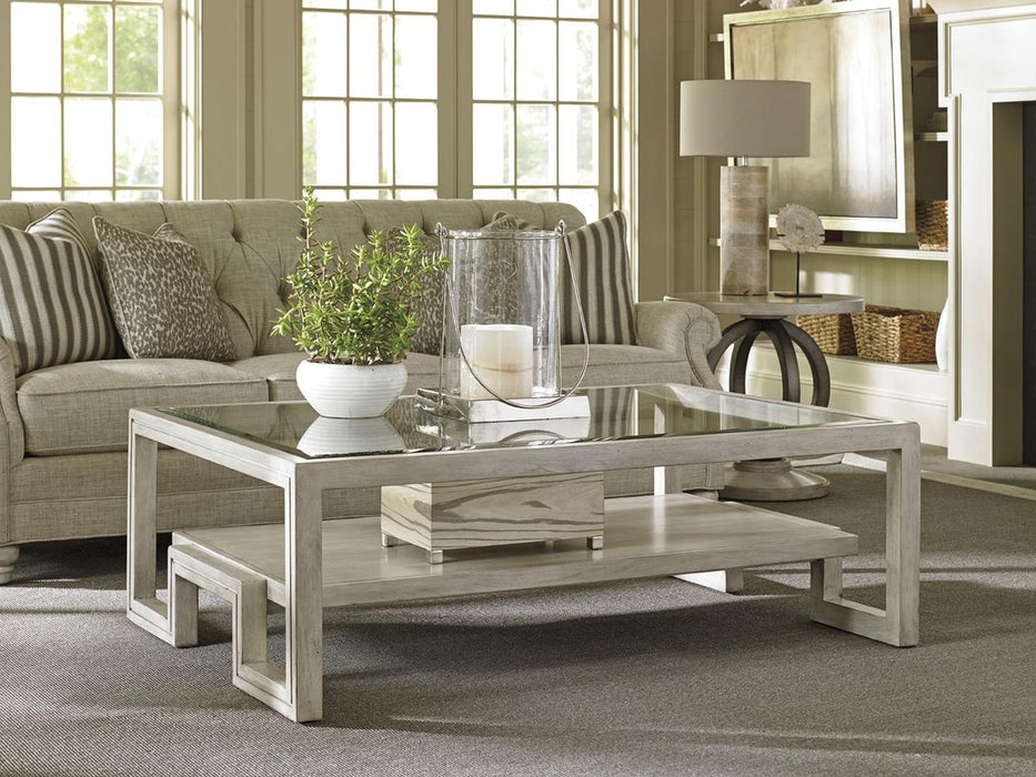 Lexington Oyster Bay Saddlebrook Rectangular Cocktail Table image
