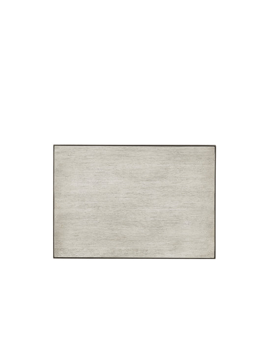 Lexington Oyster Bay Deerwood Rectangular Side Table in Oyster Gray