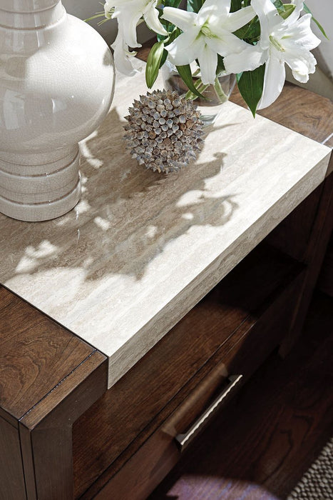 Lexington Laurel Canyon Graysby Night Table in Mocha image