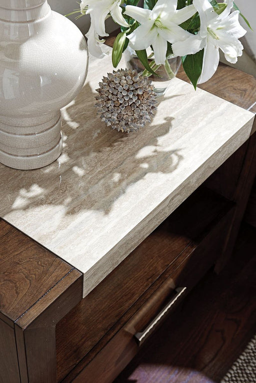 Lexington Laurel Canyon Graysby Night Table in Mocha image