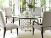 Lexington Laurel Canyon 54" Bollingter Dining Table in Silver image