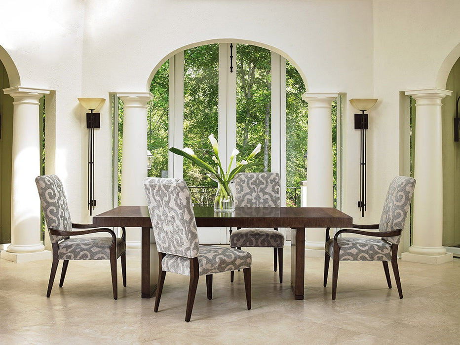 Lexington Laurel Canyon San Lorenzo Rectangular Dining Table in Rich Mocha