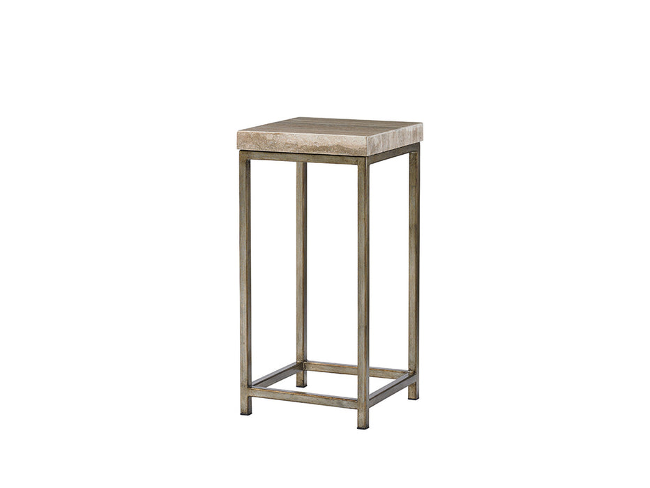 Lexington Laurel Canyon Ashcroft Accent Table in Silver