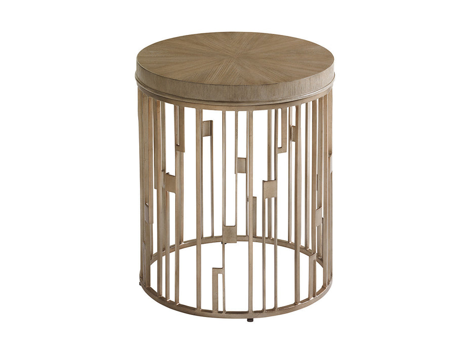Lexington Shadow Play Studio Round Accent Table