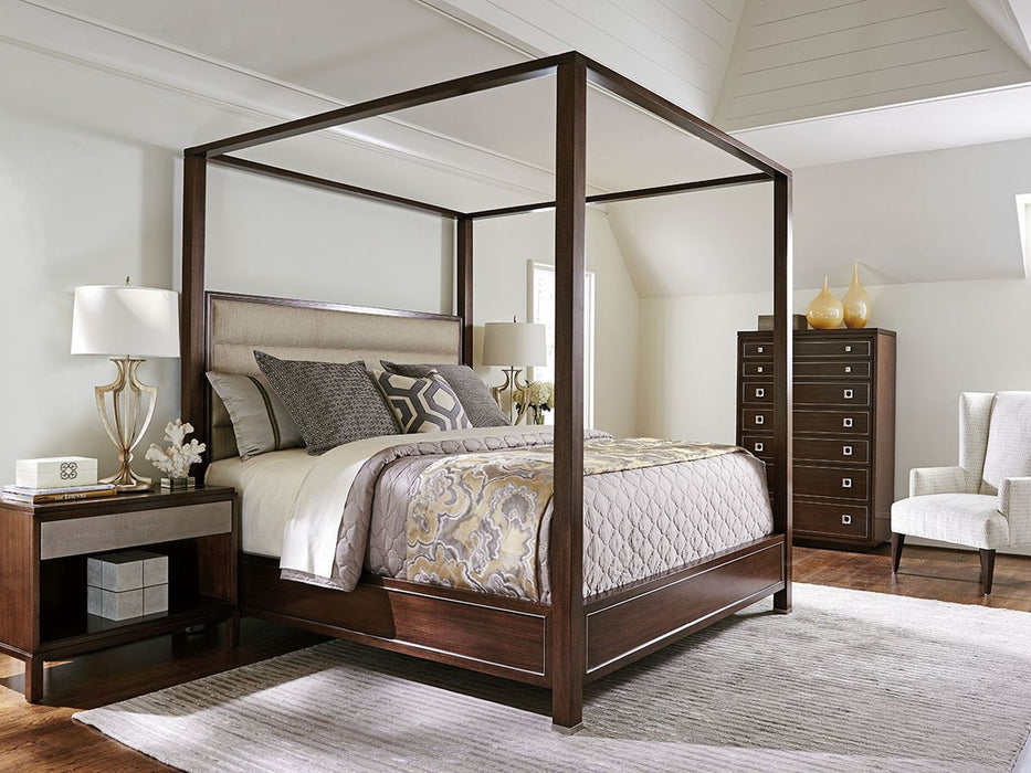 Lexington Furniture MacArthur Park Terranea Queen Poster Bed image