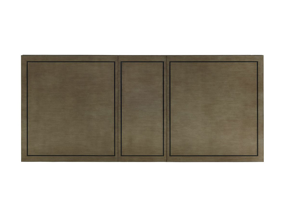 Lexington Ariana Chateau Rectangular Dining Table in Platinum