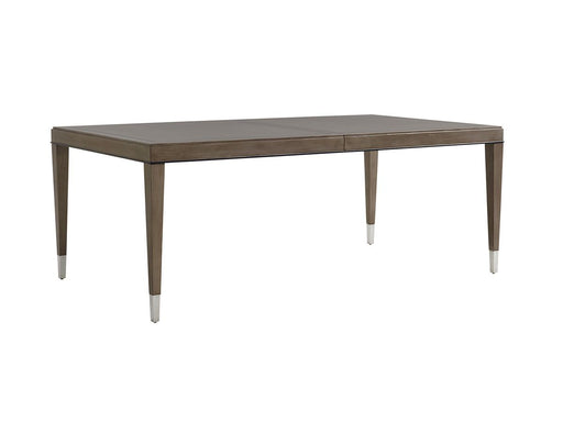 Lexington Ariana Chateau Rectangular Dining Table in Platinum image