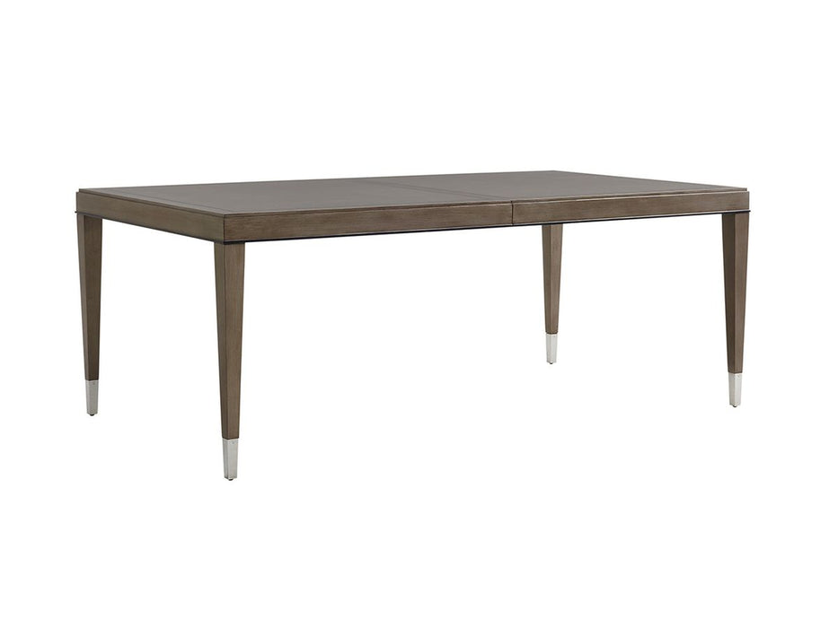 Lexington Ariana Chateau Rectangular Dining Table in Platinum image