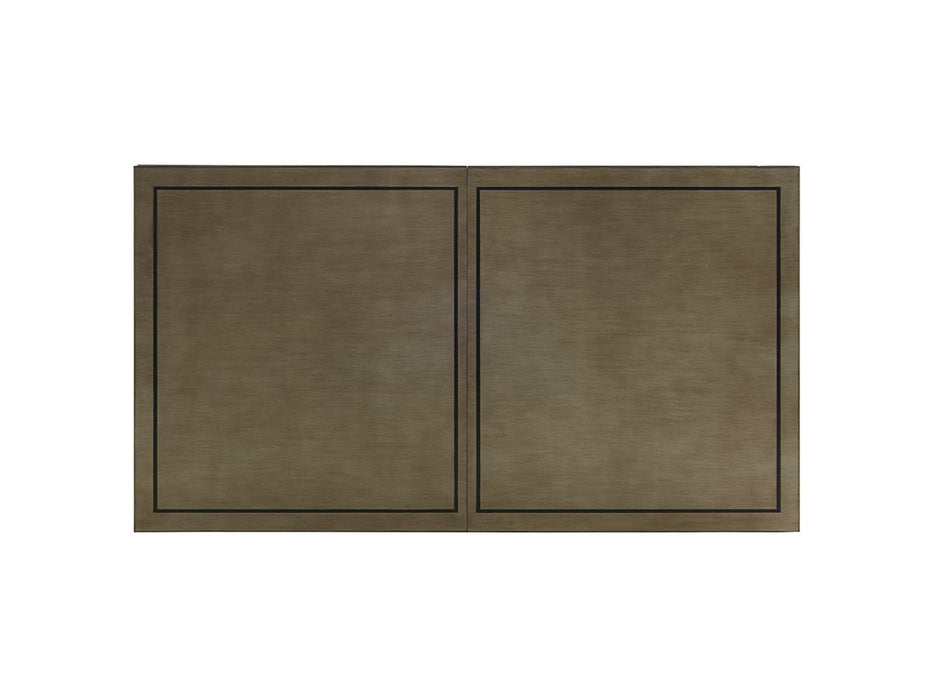 Lexington Ariana Chateau Rectangular Dining Table in Platinum