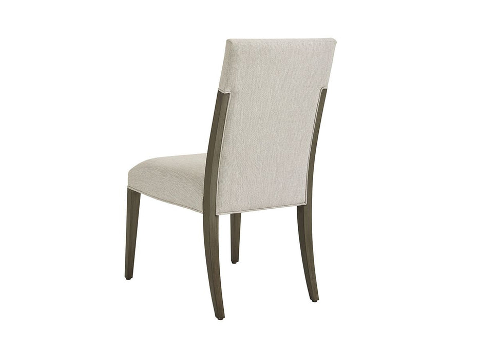Lexington Ariana Saverne Upholstered Side Chair (Set of 2) in Platinum