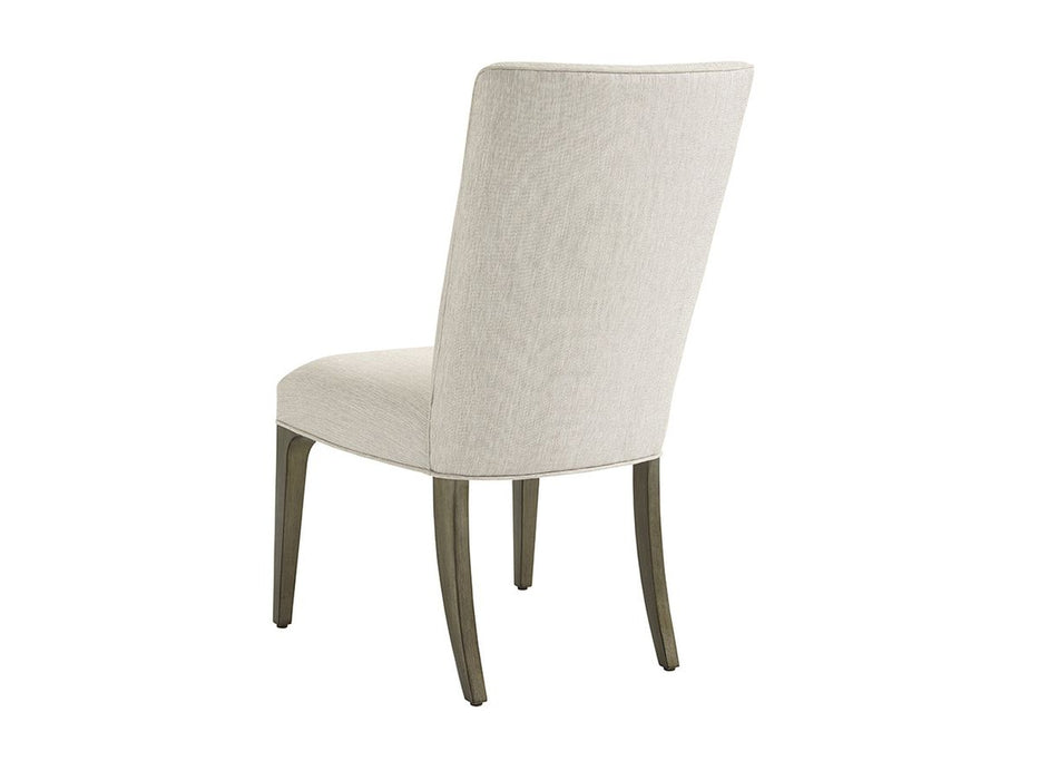 Lexington Ariana Bellamy Upholstered Side Chair (Set of 2) in Platinum