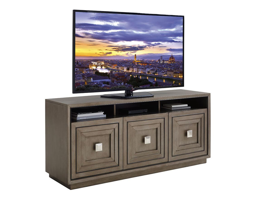 Lexington Ariana Basel Media Console in Platinum