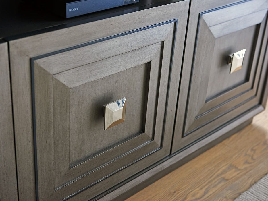 Lexington Ariana Basel Media Console in Platinum