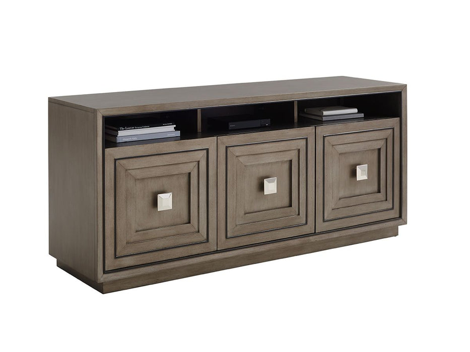 Lexington Ariana Basel Media Console in Platinum image