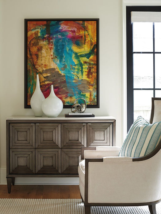 Lexington Ariana Domaine Hall Chest in Platinum