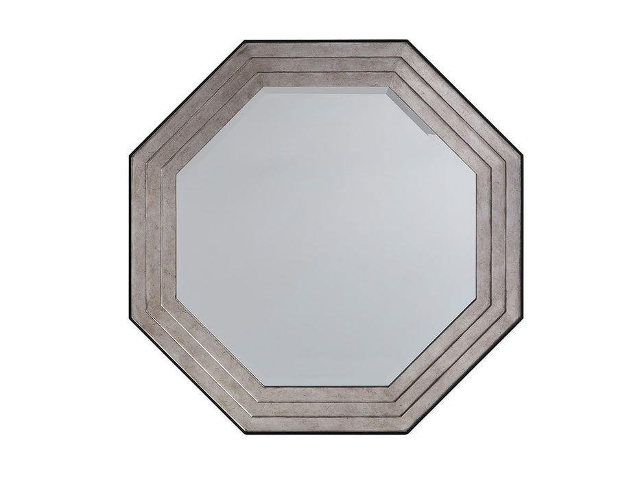 Lexington Ariana Latour Octagonal Mirror in Silver Leaf image