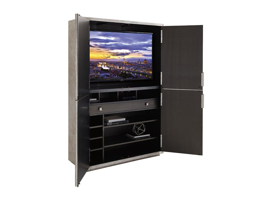 Lexington Ariana Sanremo Cabinet in Silver Leaf