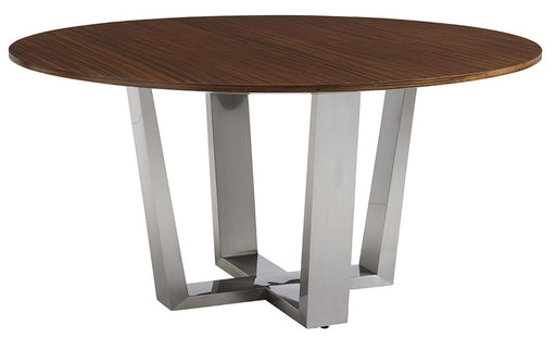 Lexington Kitano Mandara Round Dining Table in Taupe 01-0734-875c image